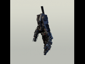 hand mechanical 01 Model 3D