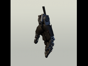 hand mechanical 01 Model 3D