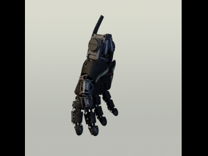 hand mechanical 01 Model 3D