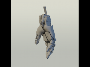 hand mechanical 01 Model 3D
