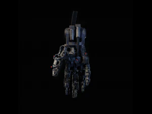 m&eacute;canique &agrave; main 01 Modèle 3D