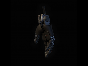 hand mechanical 01 Model 3D