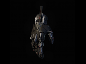 hand mechanical 01 Model 3D