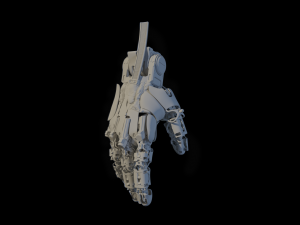 hand mechanical 01 Model 3D