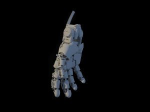 hand mechanical 01 Model 3D