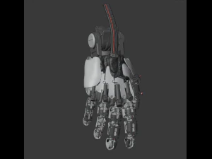 m&eacute;canique &agrave; main 01 Modèle 3D