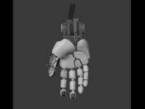 m&eacute;canique &agrave; main 01 Modèle 3D