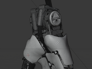 hand mechanical 01 Model 3D