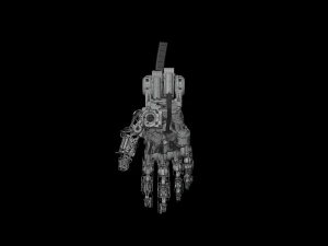 m&eacute;canique &agrave; main 01 Modèle 3D