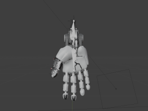 hand mechanical 01 Model 3D