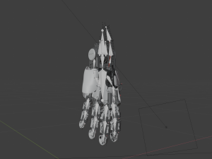 hand mechanical 01 Model 3D