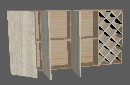 mueble cocina 3D Model .c4d .max .obj .3ds .fbx .stl .blend 