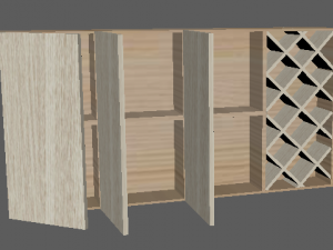mueble cocina Modelo 3D