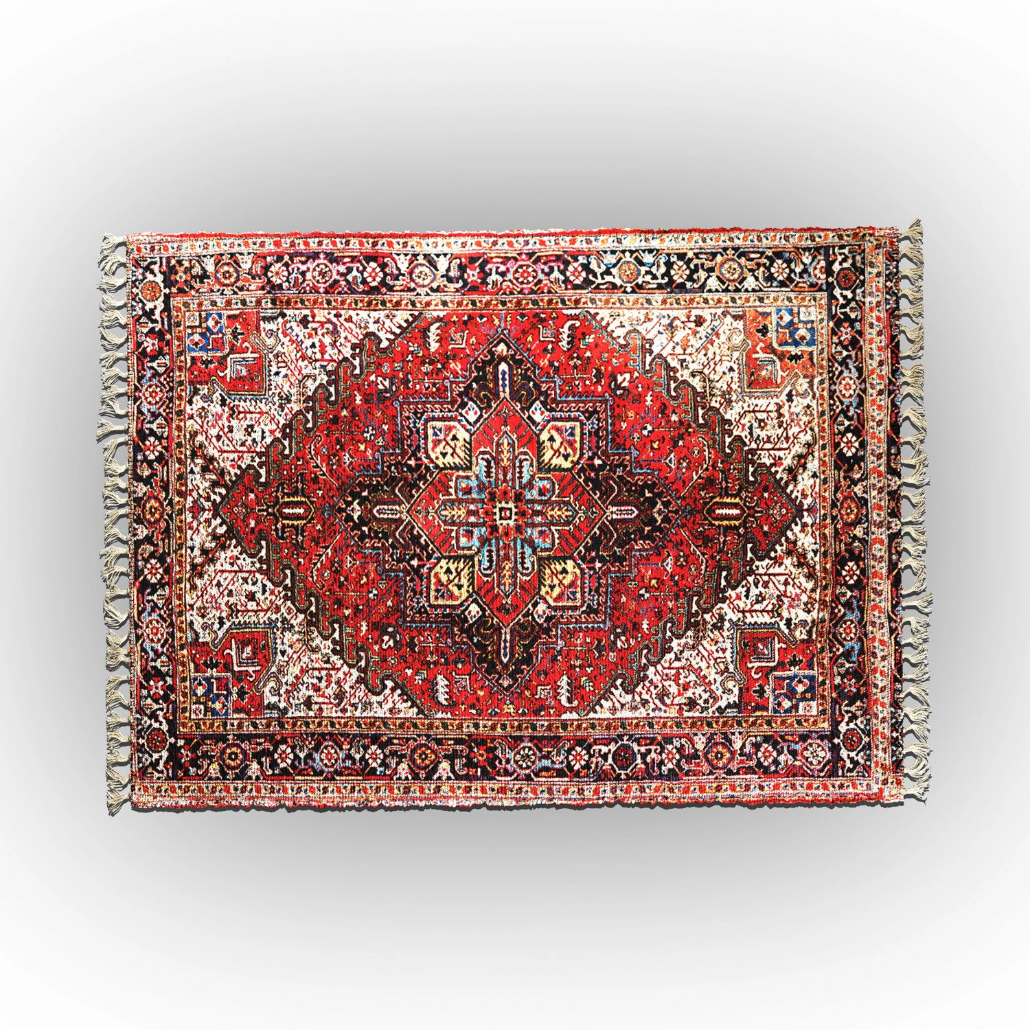 aladdin vintage carpet 3D Model .c4d .max .obj .3ds .fbx .stl .blend 