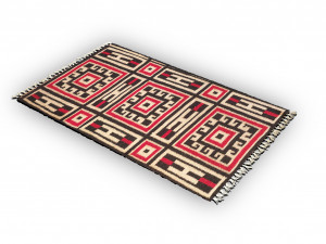 nokshi katha carpet Model 3D
