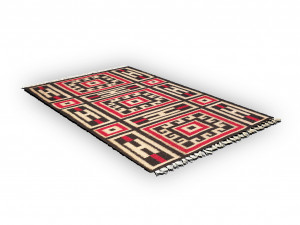 nokshi katha carpet Model 3D