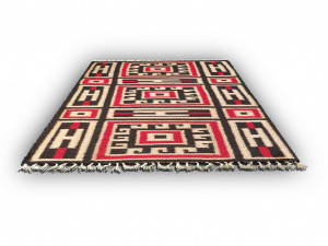 nokshi katha carpet Model 3D