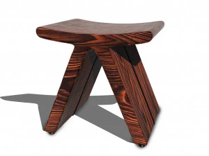 flip v stool 3D Model