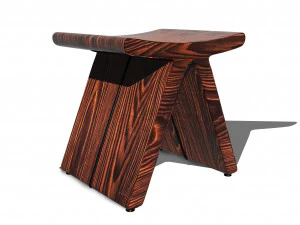 flip v stool 3D Model