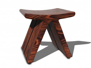 flip v stool 3D Model