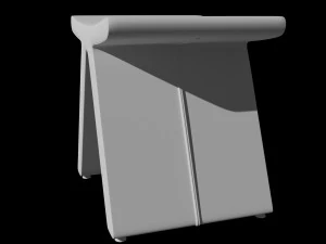 flip v stool 3D Model