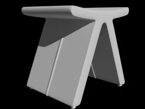 flip v stool 3D Model