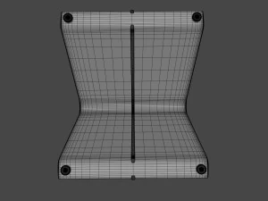 flip v stool 3D Model