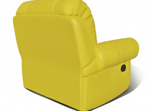 single seater comfortable sofa 3D Model