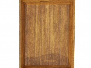 wooden tray Modello 3D