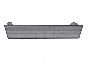 bandeja de madeira Modelo 3D