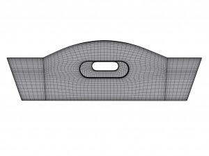 wooden tray Modello 3D