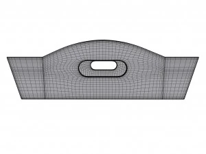 bandeja de madeira Modelo 3D