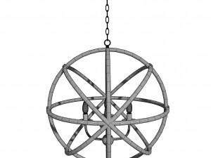 fashionable hanging lamp 3D Model