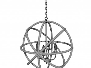 fashionable hanging lamp 3D Model