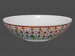 cup with saucer set 3D Model