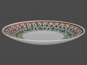cup with saucer set 3Dモデル