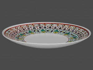 cup with saucer set 3D Model