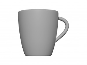 cup with saucer set 3Dモデル