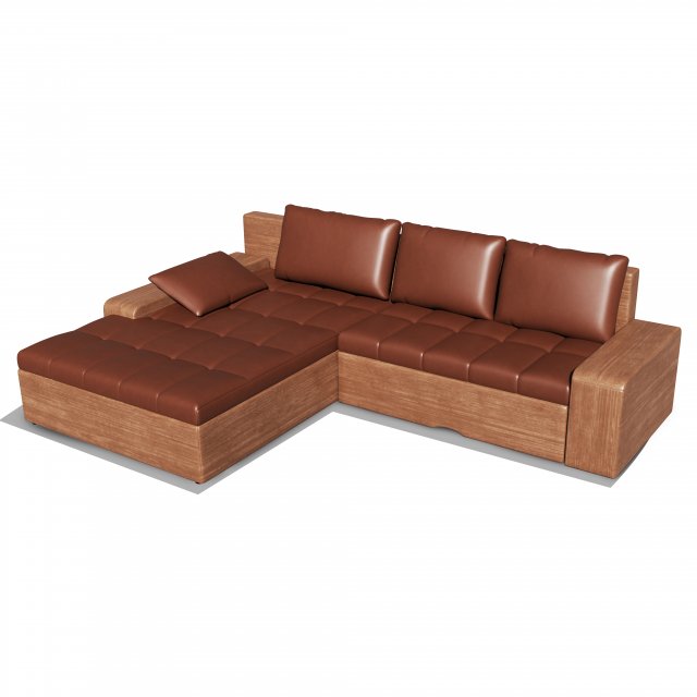 big sofa Modelo 3D .c4d .max .obj .3ds .fbx .stl .blend 