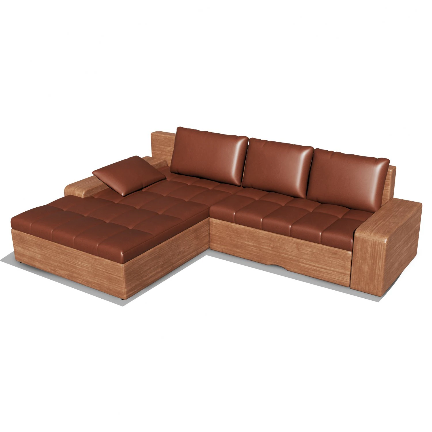 big sofa 3D Model .c4d .max .obj .3ds .fbx .stl .blend 