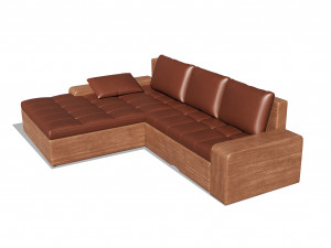 big sofa Modelo 3D