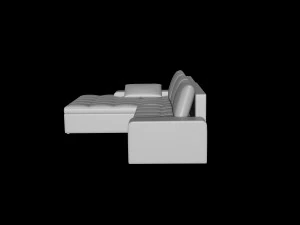 big sofa 3D Model