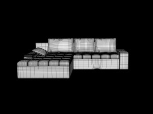 big sofa Modelo 3D