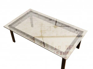 elegante conjunto de cadeiras Modelo 3D