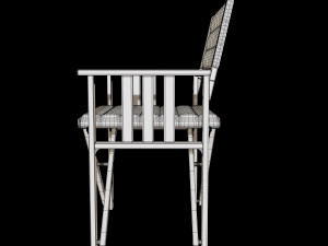 portable eight seater table chair set 3Dモデル