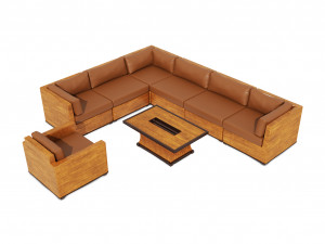 fancy sofa 3D Модель