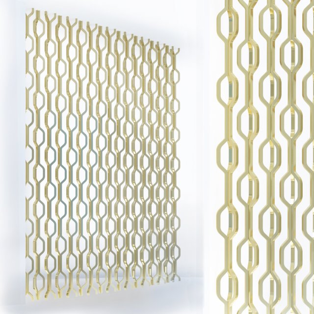 miiim decorative partition 3D-Modell .c4d .max .obj .3ds .fbx .stl .blend 