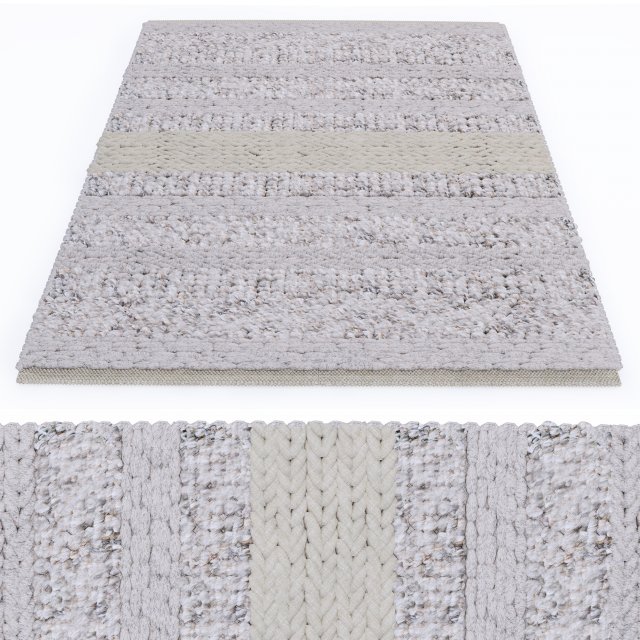 miiim woven rug 1 Modelo 3D .c4d .max .obj .3ds .fbx .stl .blend 