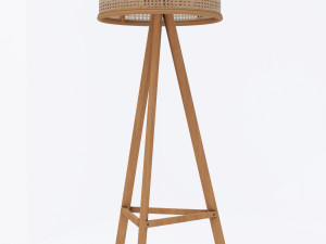 Cane floor lamp new arrivals