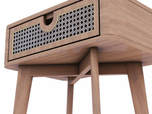 chair-floorlamp-nightstand 3D Model